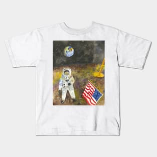 Apollo 11 Moon Landing Kids T-Shirt